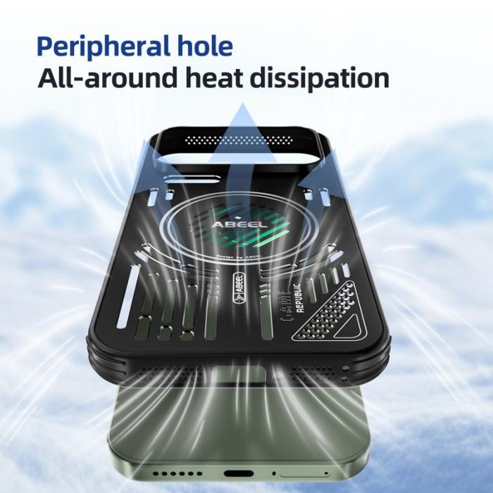 ABEEL - ABEEL Xiaomi 17 Magnetisk Kylskal Kompatibel med MagSafe Blå