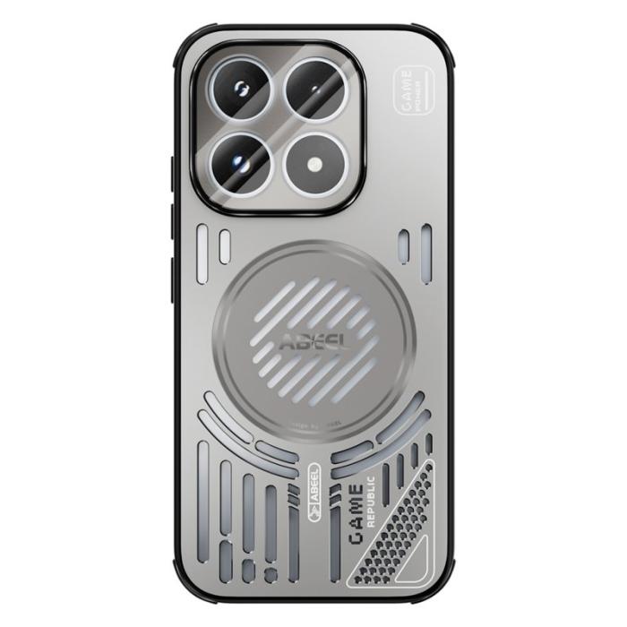 ABEEL - ABEEL Xiaomi 17 Magnetisk Kylskal MagSafe TPU + PC Aluminium Grå