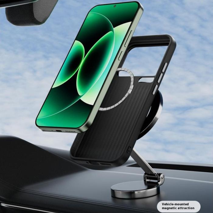 ABEEL - ABEEL Xiaomi 17 Pro Max Skal MagSafe Beast Textur Grön