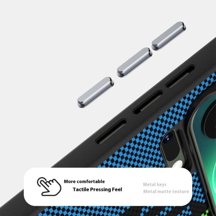 ABEEL - ABEEL Xiaomi 17 Pro Skal MagSafe Kompatibel Svart TPU PC Läder