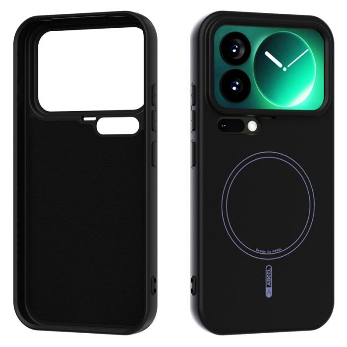 ABEEL - ABEEL Xiaomi 17 Pro Skal MagSafe Liquid Silicone - Svart