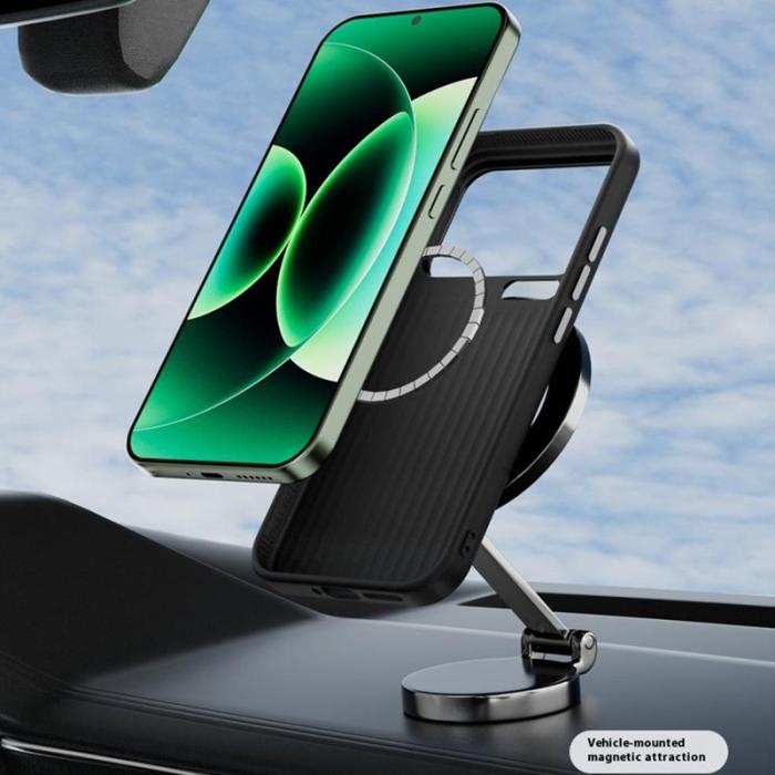 ABEEL - ABEEL Xiaomi 17 Pro Skal MagSafe Texturerad Svart