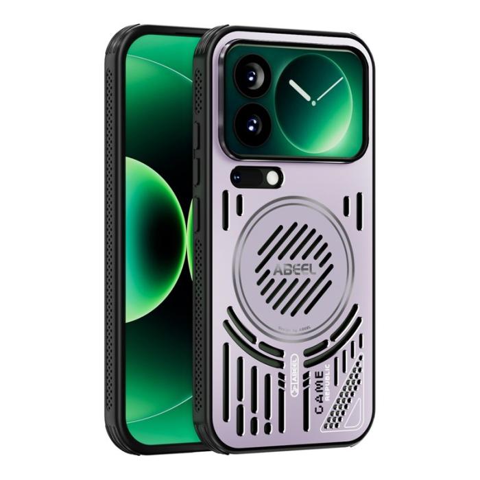 ABEEL - ABEEL Xiaomi 17 Pro Skal MagSafe TPU + PC + Aluminium Ljus Lila