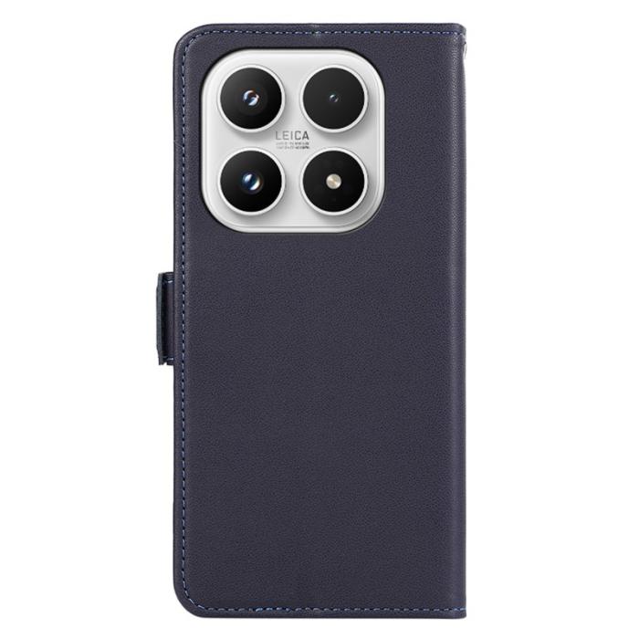 ABEEL - ABEEL Xiaomi 17 Skal Läder Fodral med RFID Blockering - Blå