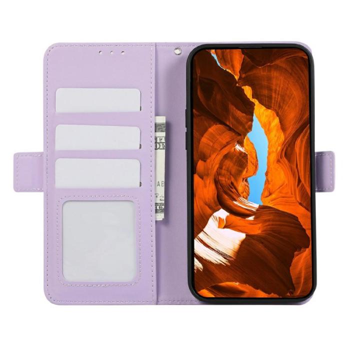 ABEEL - ABEEL Xiaomi 17 Skal Läder Fodral med RFID Blockering - Lila