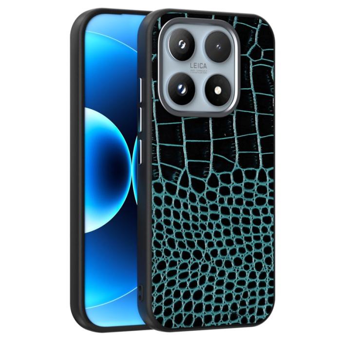 ABEEL - ABEEL Xiaomi 17 Skal MagSafe Kompatibel Krokodil Textur Grön