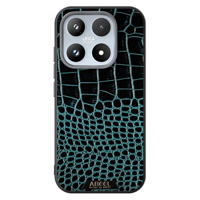 ABEEL - ABEEL Xiaomi 17 Skal MagSafe Kompatibel Krokodil Textur Grön