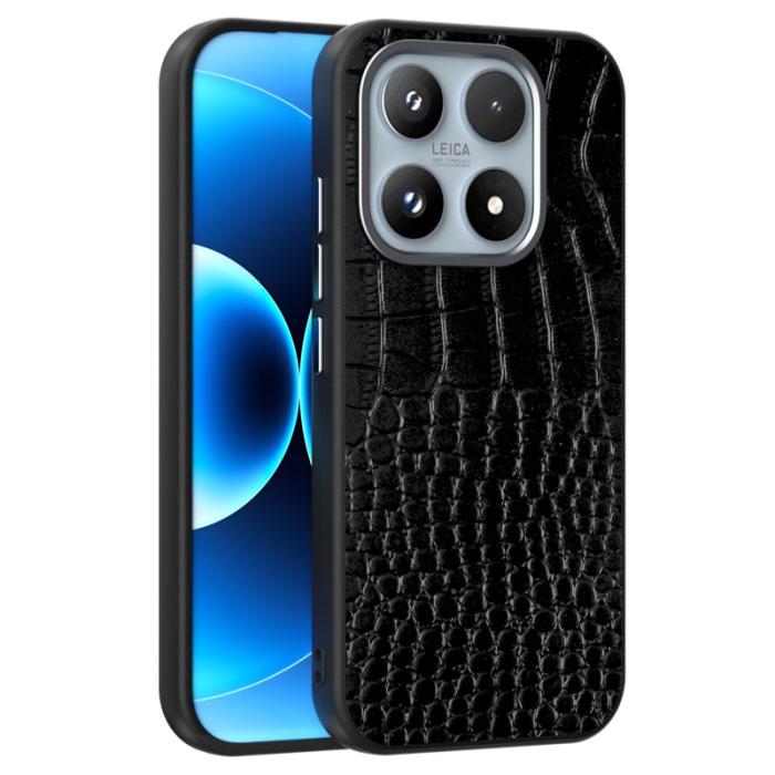ABEEL - ABEEL Xiaomi 17 Skal MagSafe Kompatibel Krokodiltextur Svart