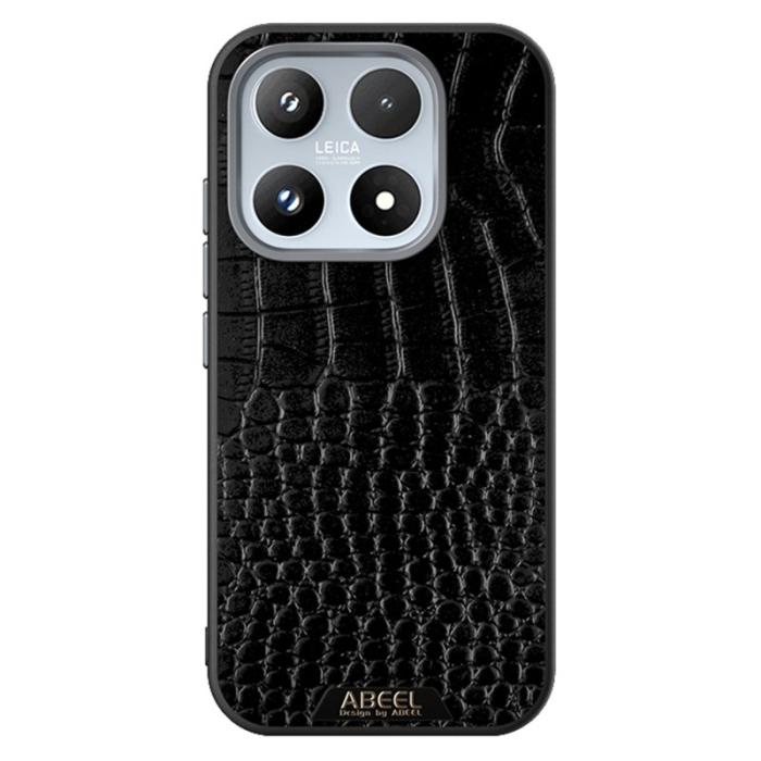 ABEEL - ABEEL Xiaomi 17 Skal MagSafe Kompatibel Krokodiltextur Svart