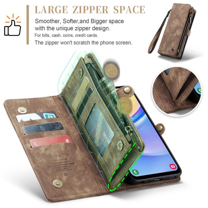 Caseme - CASEME 008 Fodral för Samsung Galaxy A16 5G/4G - Brun