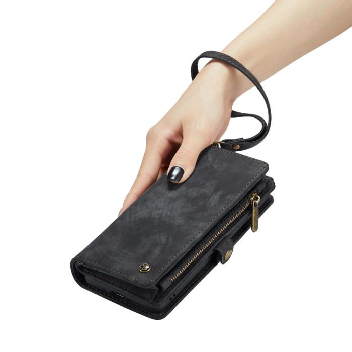 Caseme - CASEME 008 Fodral för Samsung Galaxy S24+ i läder - Svart