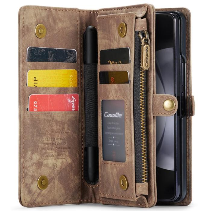 Caseme - CASEME 008 Fodral för Samsung Galaxy Z Fold6 5G - Brun