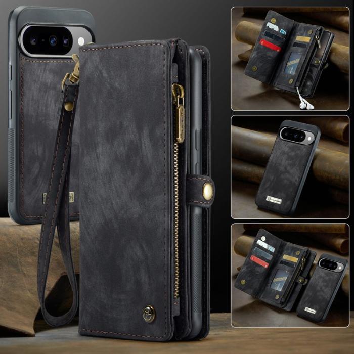 Caseme - CASEME 008 Fodral till Google Pixel 10 Pro - Läder - Svart