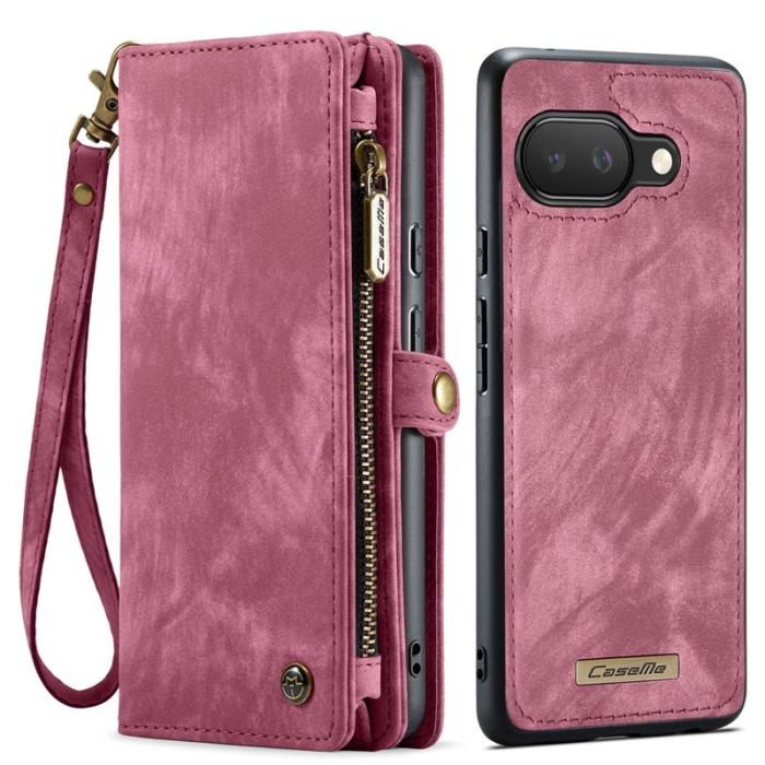 Caseme - CASEME 008 Fodral till Google Pixel 9a i läder - Röd