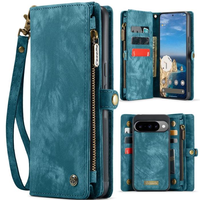 Caseme - CASEME 008 Läderfodral till Google Pixel 10 Pro - Blå