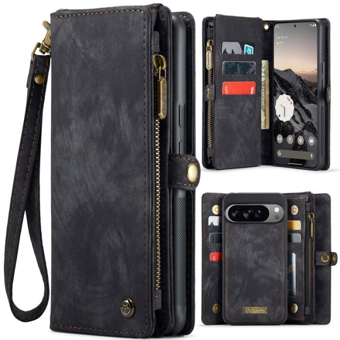 Caseme - CASEME 008 Läderfodral till Google Pixel 10 Pro XL - Svart