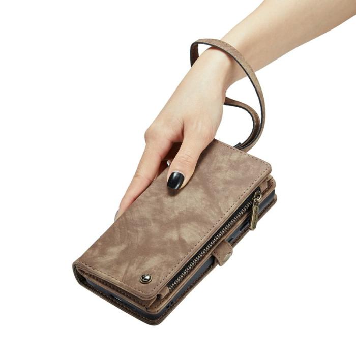 Caseme - CASEME 008 Läderfodral till Samsung Galaxy S24 - Brun