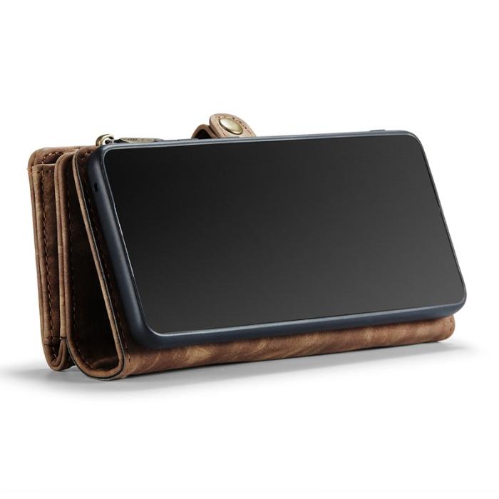 Caseme - CASEME 008 PU Läderfodral för Samsung Galaxy S20 Ultra - Brun