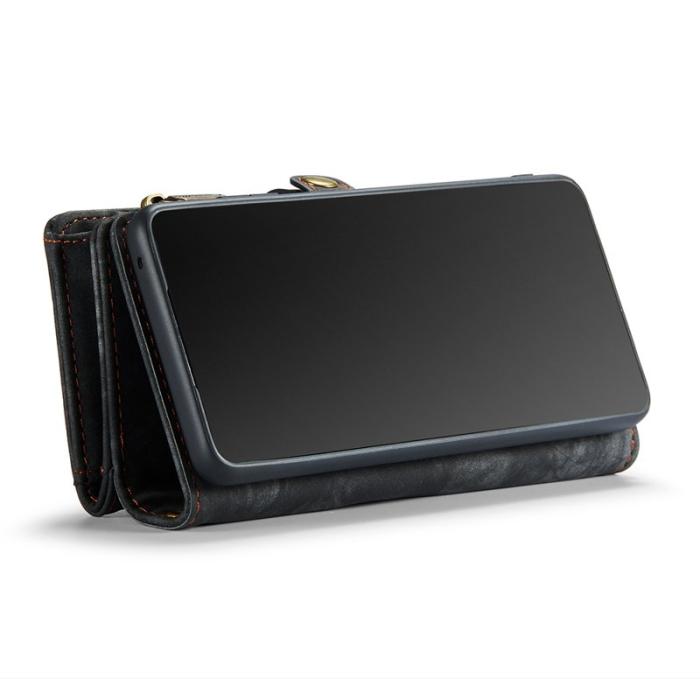 Caseme - CASEME 008 PU Läderfodral till Samsung Galaxy S20 Ultra - Svart