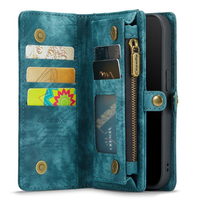 Caseme - CASEME 008 Series iPhone 6/6s/7/8/SE Fodral med Ställ - Blå