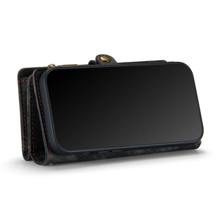 Caseme - CASEME 008 Series iPhone 6/6s/7/8/SE Fodral med Ställ - Svart