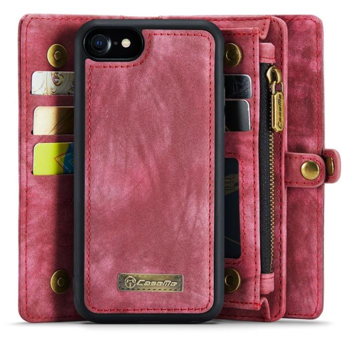 Caseme - CASEME 008 Series iPhone 6/6s/7/8/SE Fodral Röd