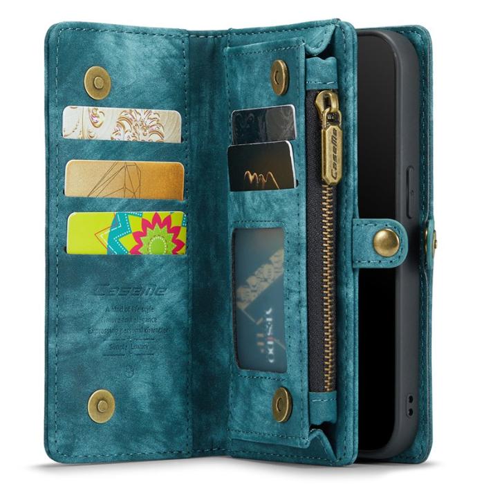 Caseme - CASEME 008 Series iPhone X/XS Skal med Plånbok - Grön