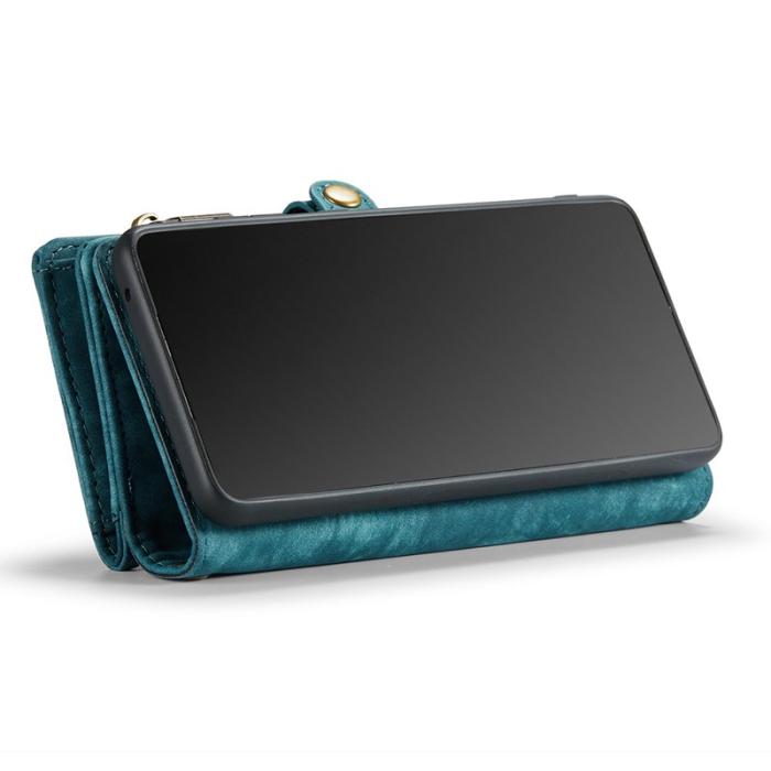 Caseme - CASEME 008 Series PU Läderfodral Samsung Galaxy S20 Ultra Blå