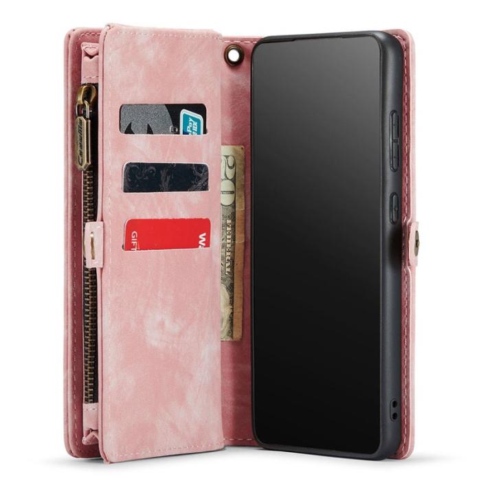 Caseme - CASEME 008 Series PU Läderfodral Samsung Galaxy S20 Ultra - Rosa
