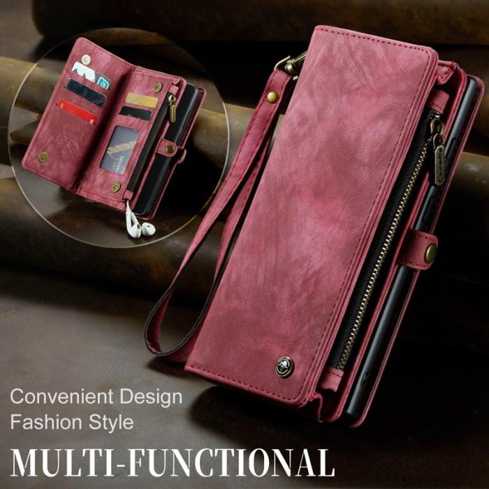 Caseme - CASEME 008 Series Samsung Galaxy S21+ 5G Skal Röd