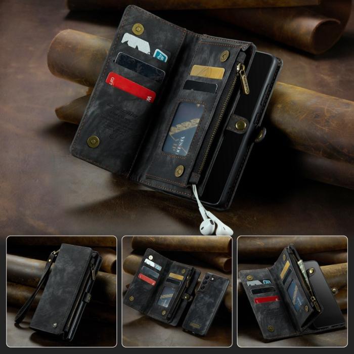 Caseme - CASEME 008 Series Samsung Galaxy S21+ 5G Skal Svart