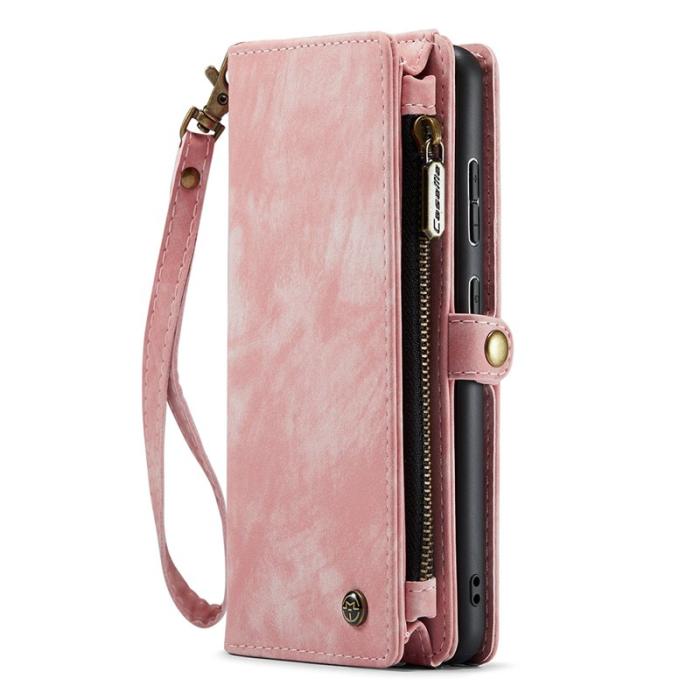 Caseme - CASEME 008 Series Samsung Galaxy S21+ Fodral 2-i-1 Rosa