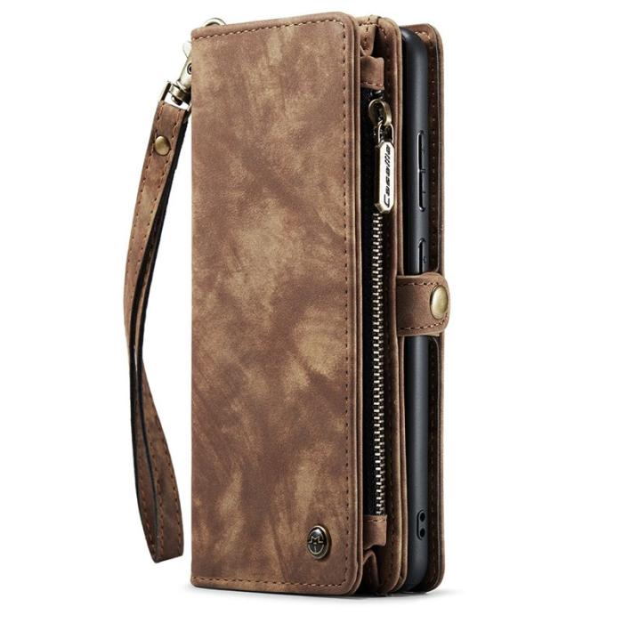 Caseme - CASEME 008 Series Samsung Galaxy S21 Fodral Magnetisk Brun