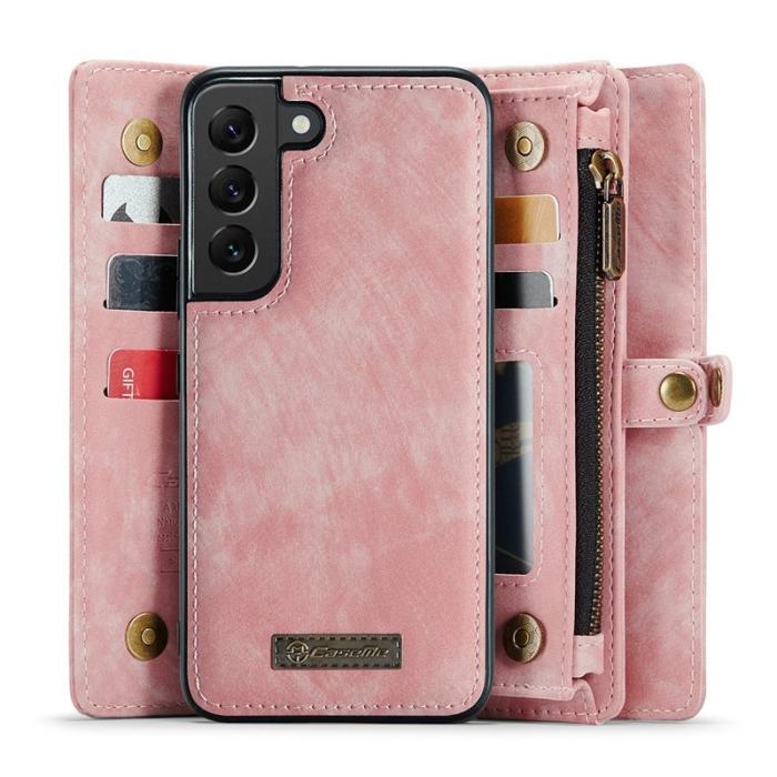 Caseme - CASEME 008 Series Samsung Galaxy S22 5G Fodral Rosa