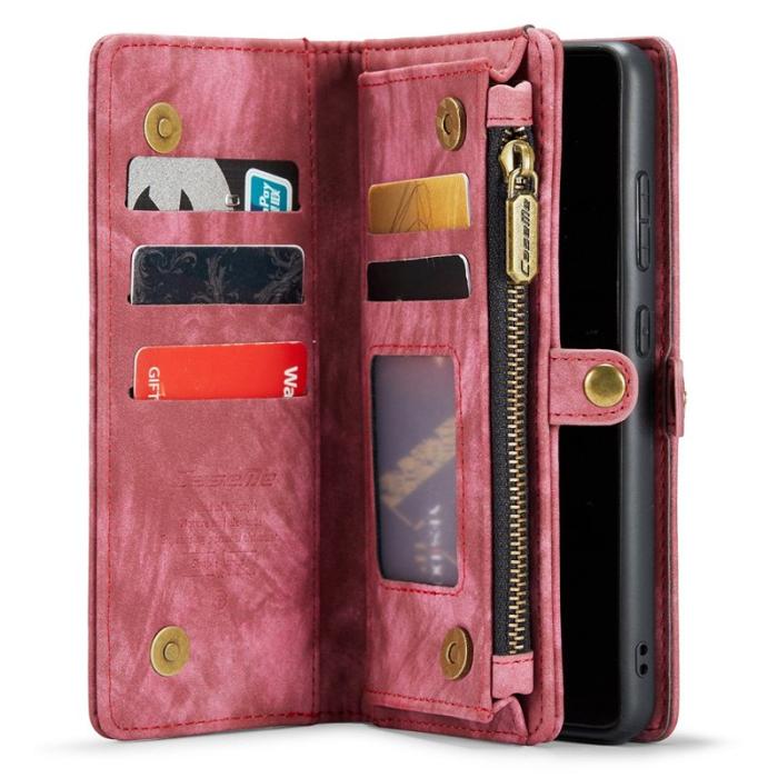 Caseme - CASEME 008 Series Samsung Galaxy S22 5G Skal Röd