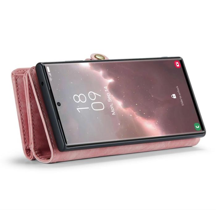Caseme - CASEME 008 Series Samsung Galaxy S23 Ultra Fodral - Rosa