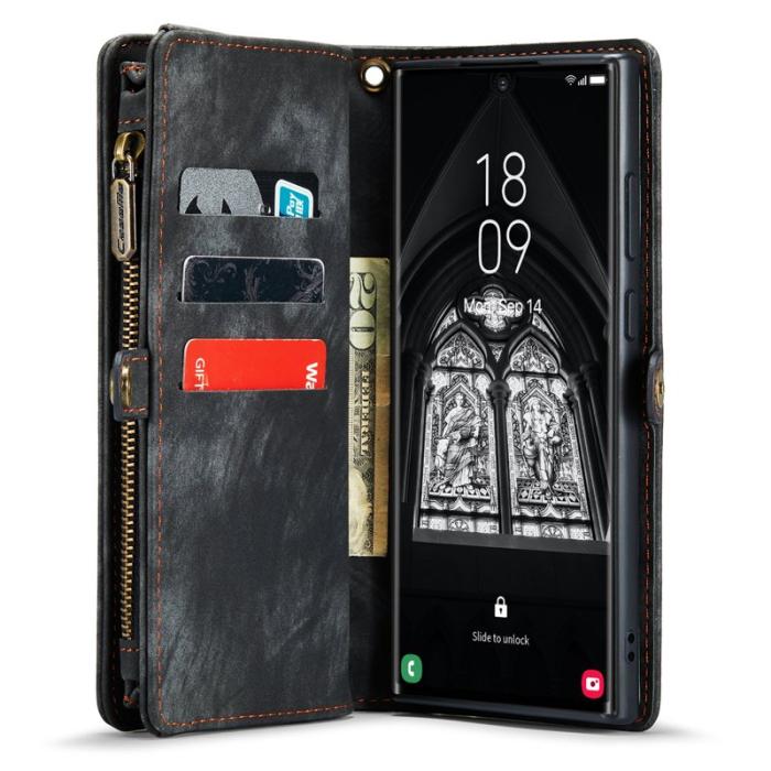 Caseme - CASEME 008 Series Samsung Galaxy S23 Ultra Fodral Svart