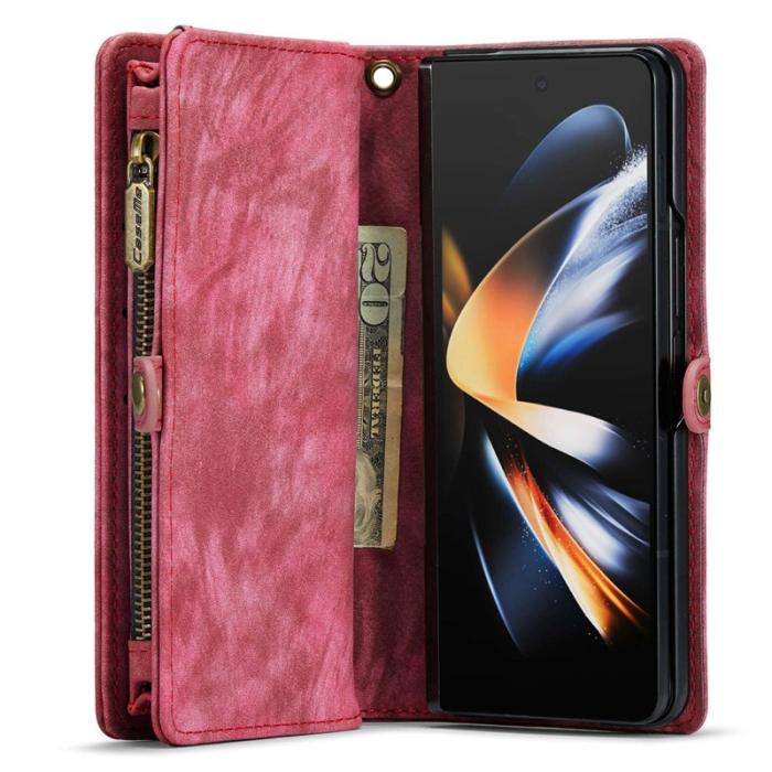 Caseme - CASEME 008 Series Samsung Galaxy Z Fold4 Fodral Röd