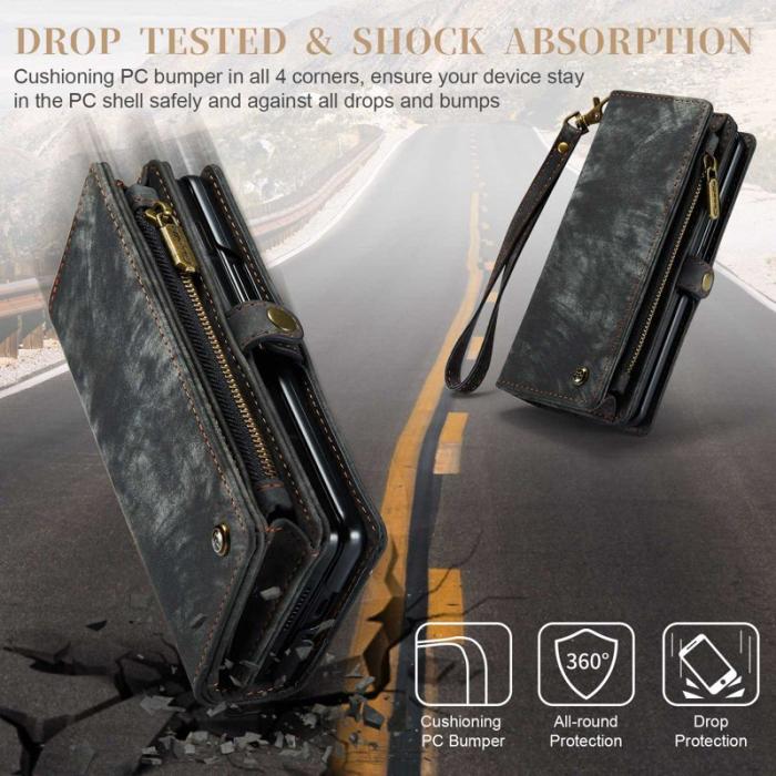 Caseme - CASEME 008 Series Samsung Galaxy Z Fold4 Fodral Svart