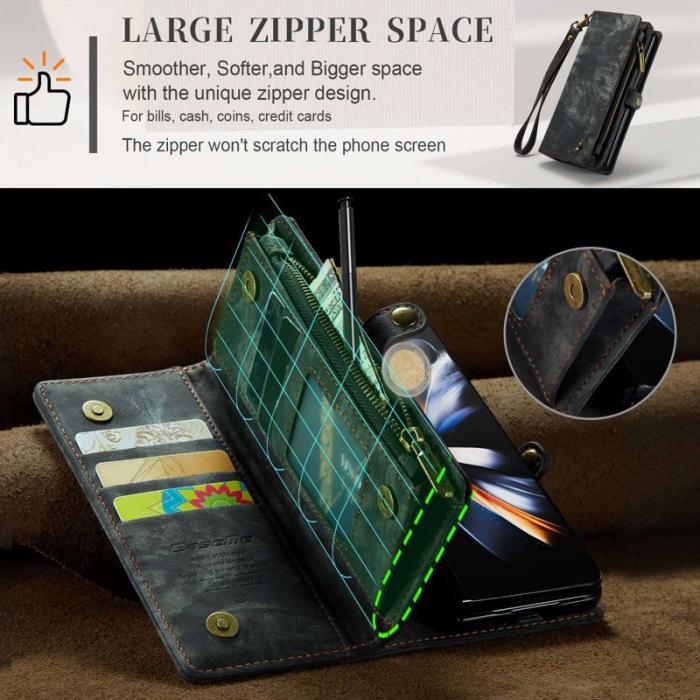 Caseme - CASEME 008 Series Samsung Galaxy Z Fold4 Fodral Svart