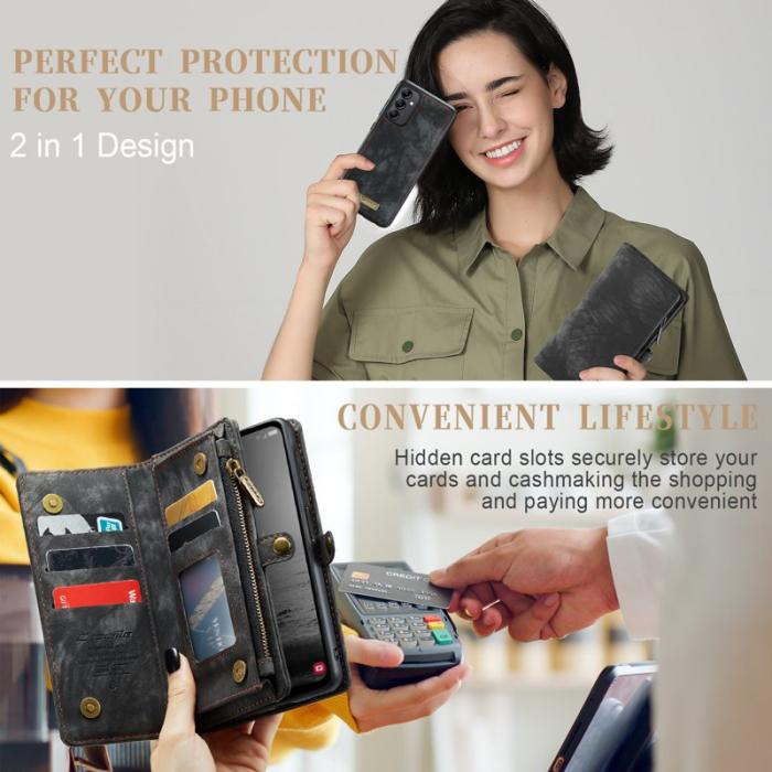 Caseme - CASEME 008 Skal för Samsung Galaxy A34 5G - Svart