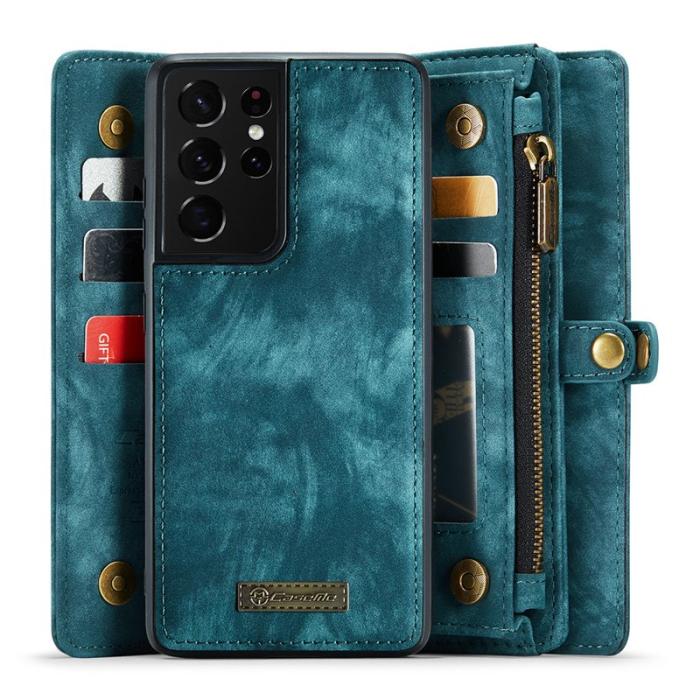 Caseme - CASEME 008 Skal för Samsung Galaxy S21 Ultra 5G Blå