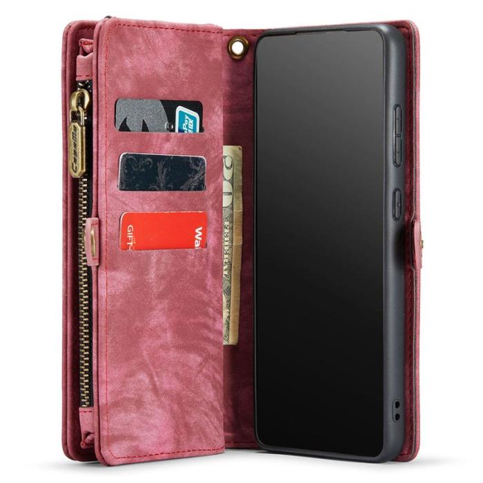 Caseme - CASEME 008 Skal för Samsung Galaxy S21 Ultra 5G Röd