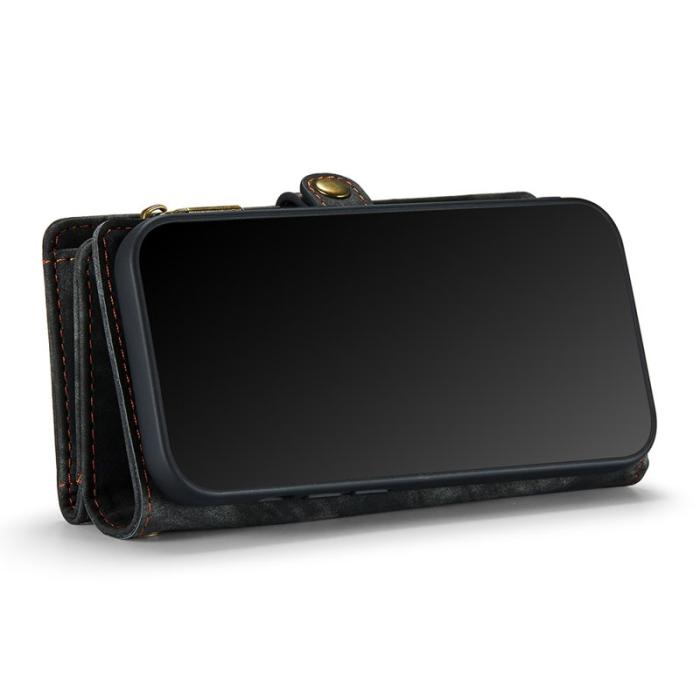 Caseme - CASEME 008 Vintage PU Leather Fodral för iPhone 8 Plus - Svart