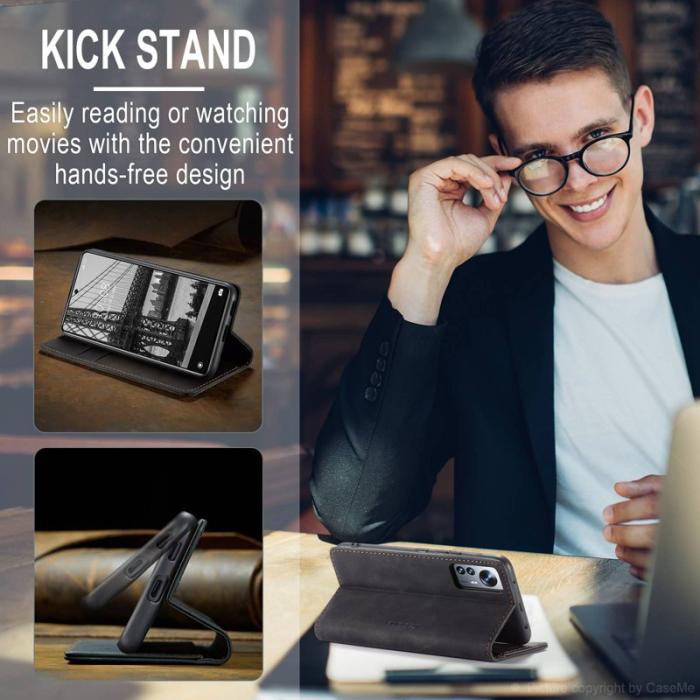 Caseme - CASEME 013 för Xiaomi 12 Lite 5G Plånboksfodral Svart