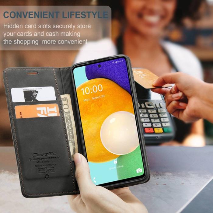 Caseme - CASEME 013 Folio Skal för Samsung Galaxy A53 5G - Svart