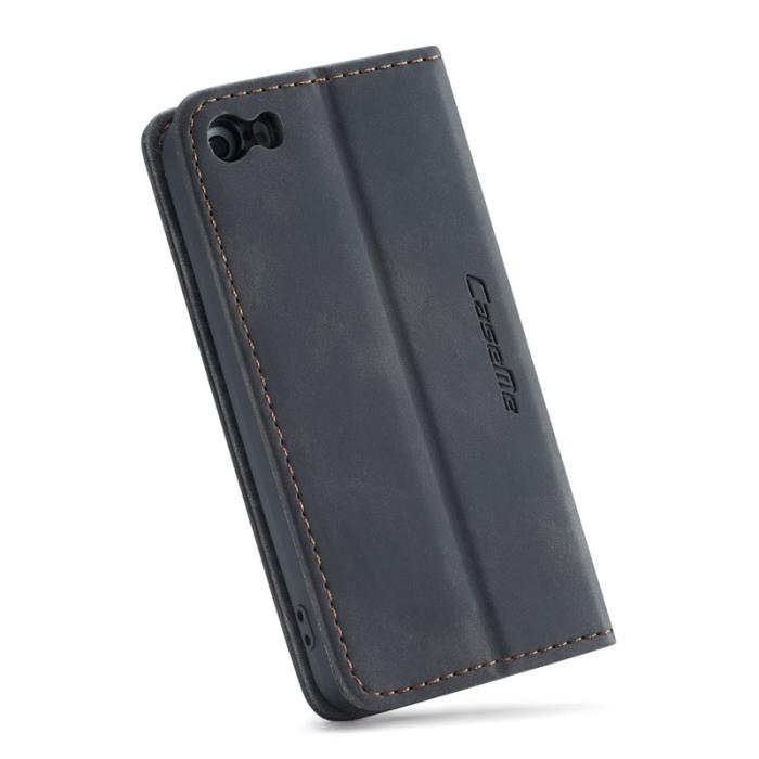 Caseme - CASEME 013 iPhone 5s/SE Fodral med kortplats Läder Svart