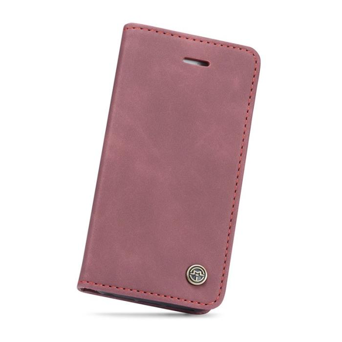 Caseme - CASEME 013 iPhone 5s/SE Fodral med kortplats Röd