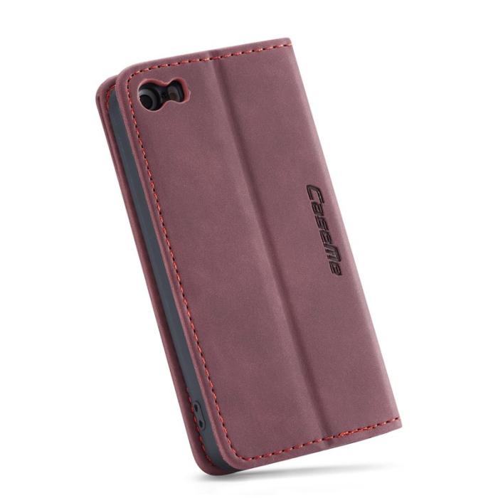 Caseme - CASEME 013 iPhone 5s/SE Fodral med kortplats Röd