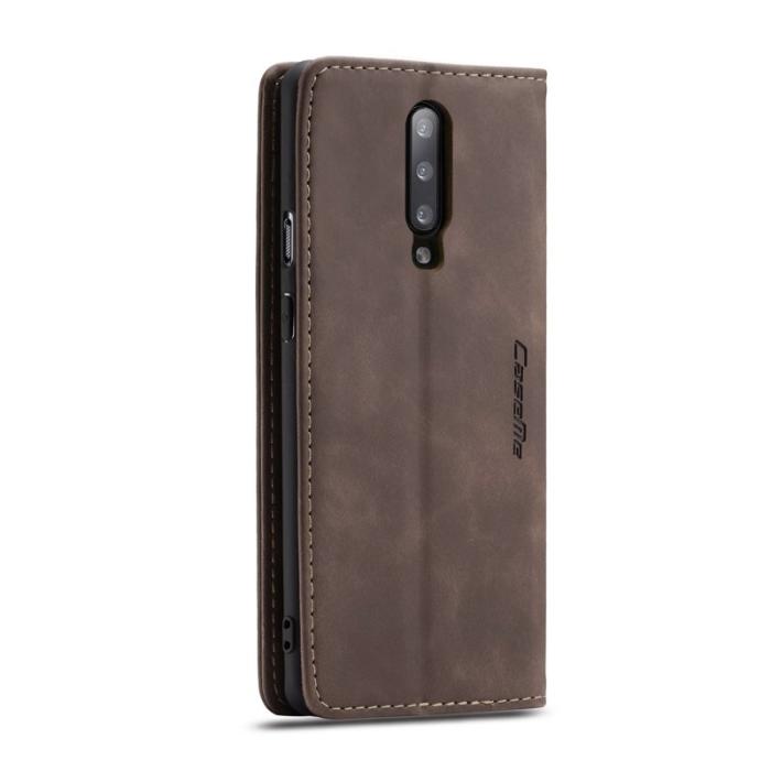 Caseme - CASEME 013 OnePlus 7 Pro Fodral Auto-absorberande Kaffe